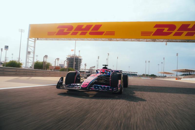 «Альпин» провела обкатку болида 2025 года