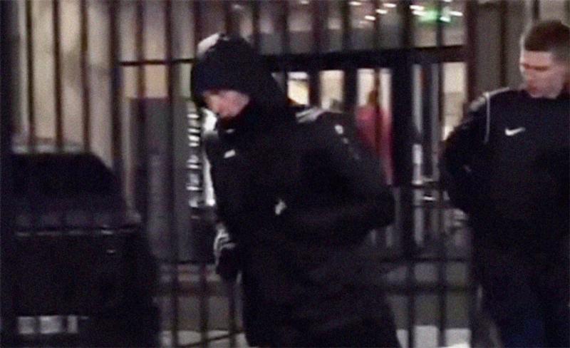 Прокоп тренируется со СКА